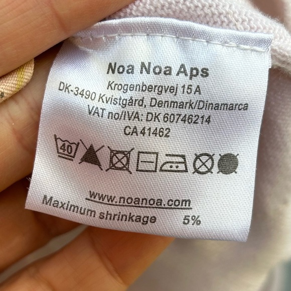 Noa Noa Cotton cardigan sweater, size 12 - Picture 7 of 10